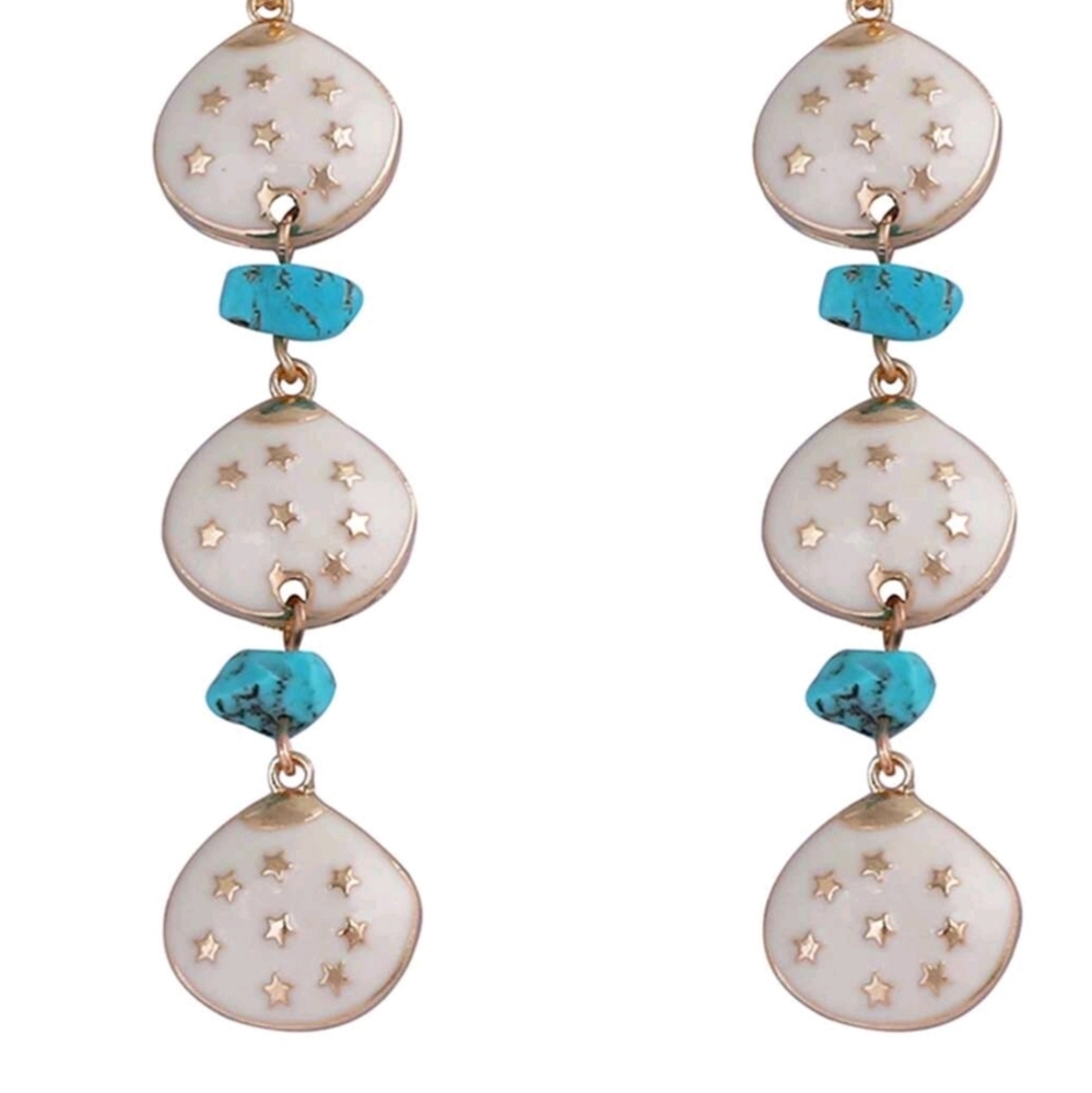 Shell earrings; nwot - Picture 3 of 6